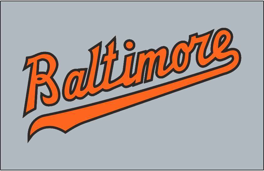 Baltimore Orioles 1956-1965 Jersey Logo iron on transfers for clothing